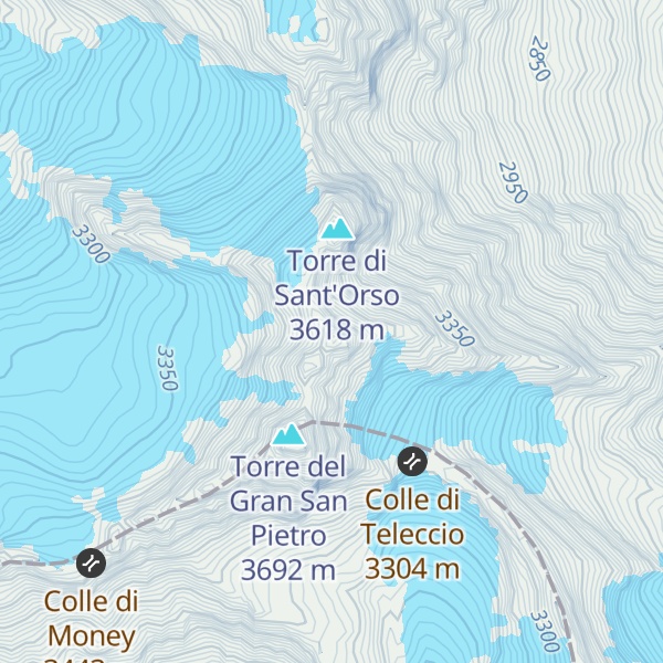 Map of Torre di Sant'Andrea Nord