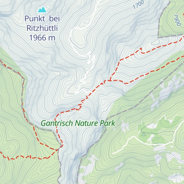 Map of Chüearnisch