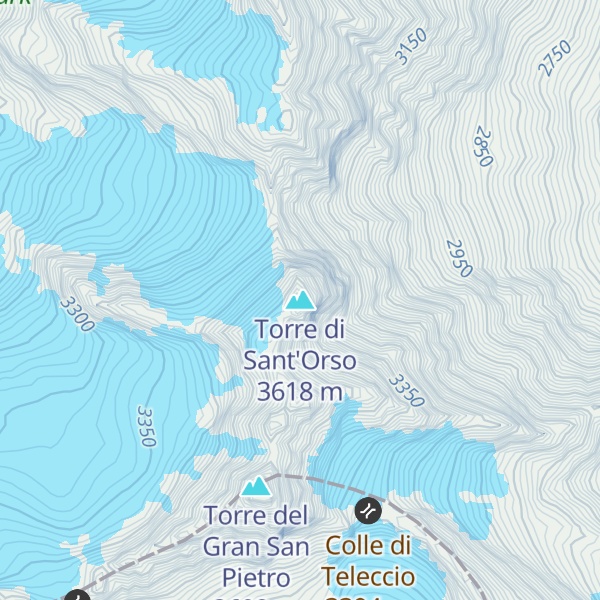 Map of Torre di Sant'Orso