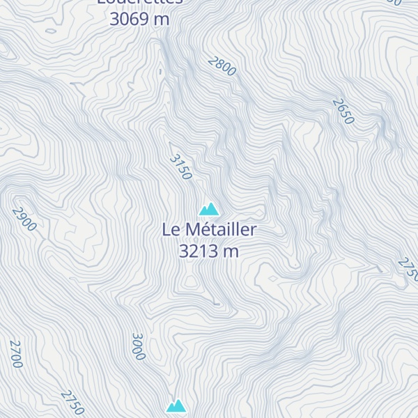 Map of Le Métailler