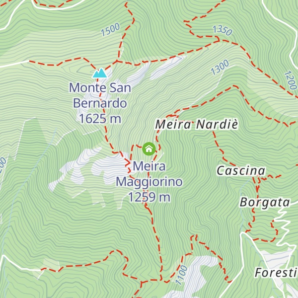Map of Meira Maggiorino