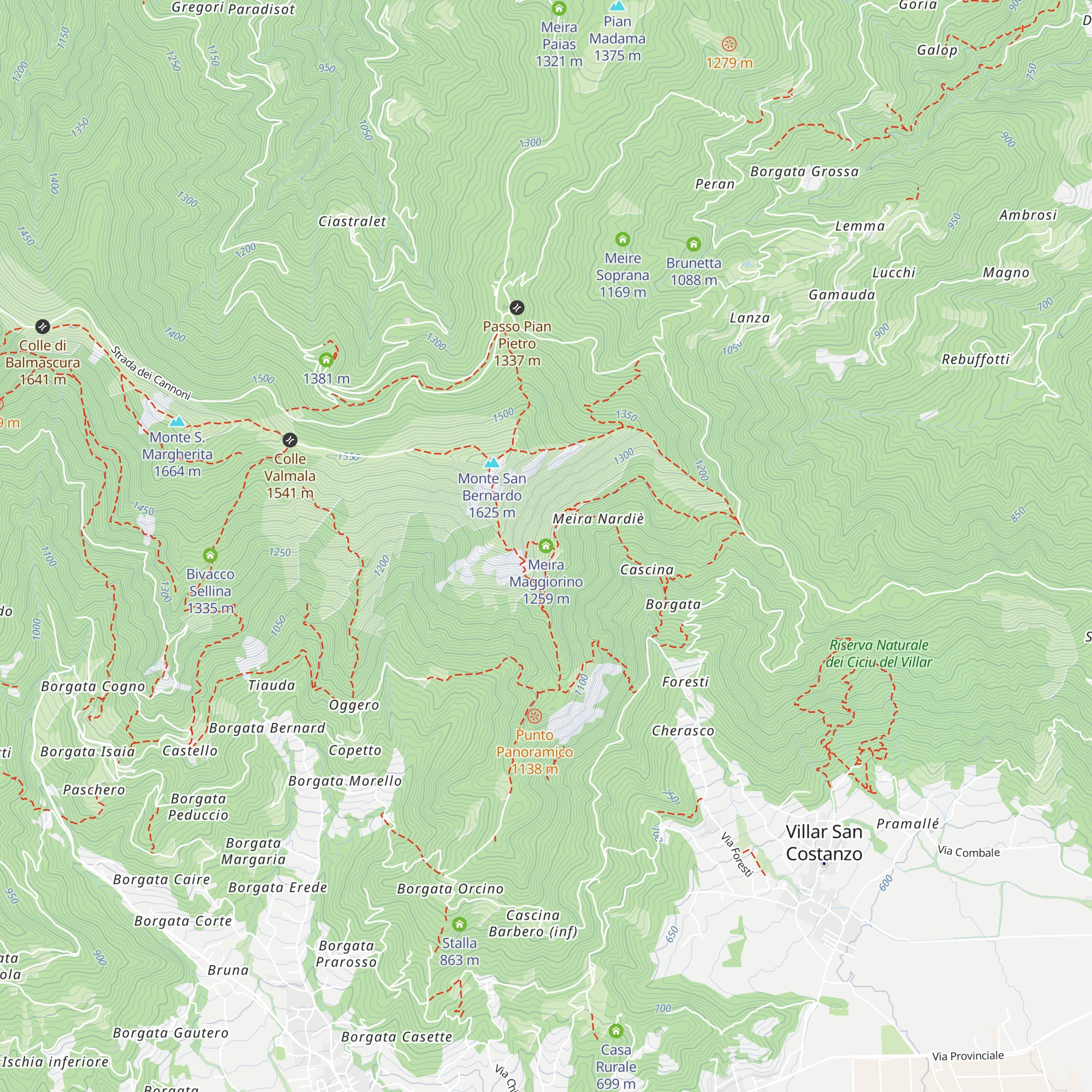 Meira Maggiorino map