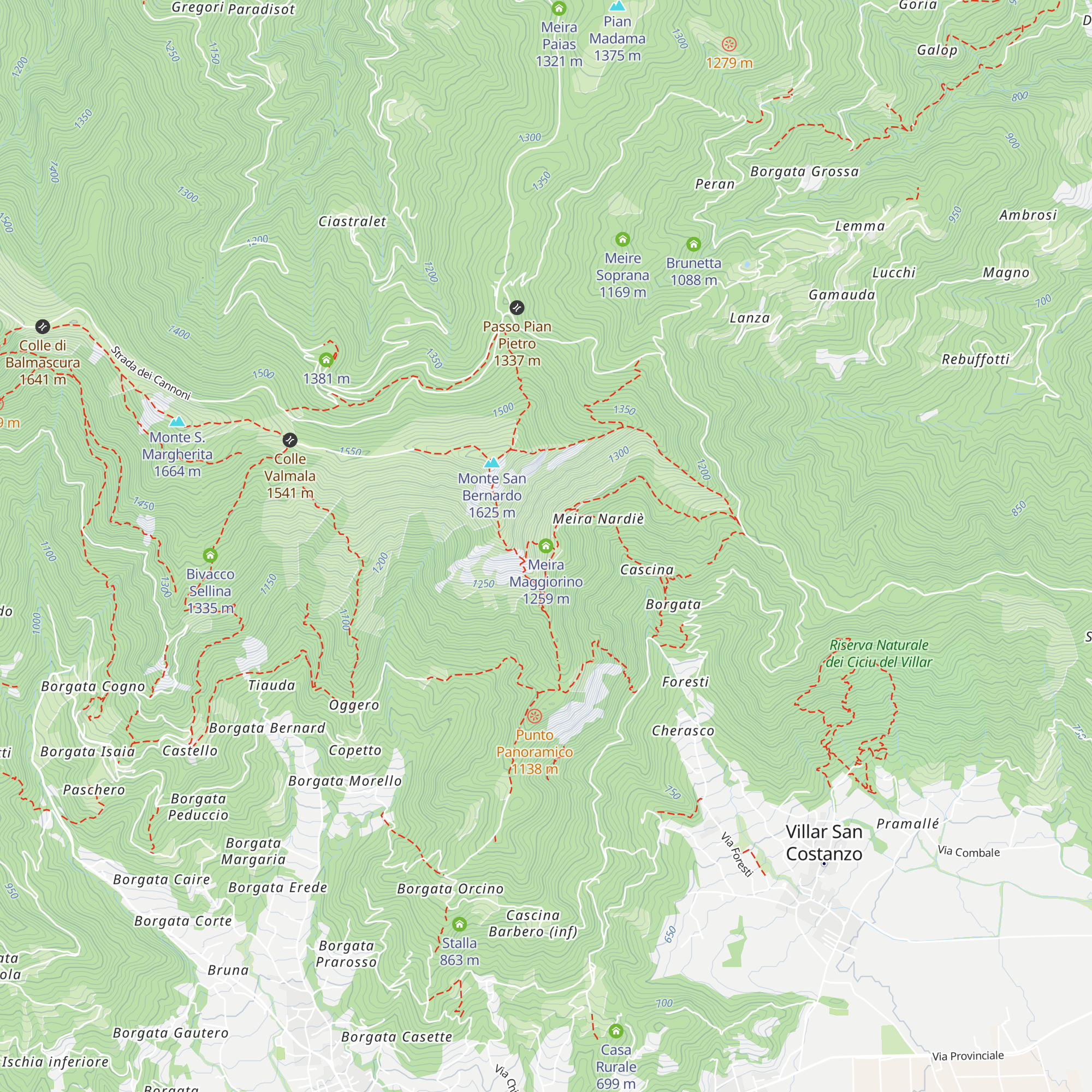 Meira Maggiorino map