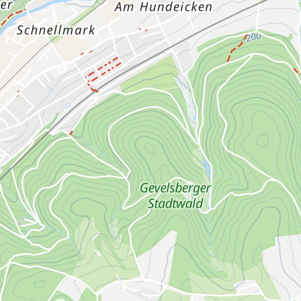 Map of Mühler Kopf