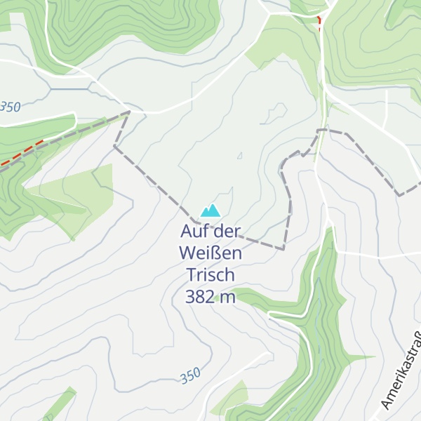 Map of Auf der Weißen Trisch