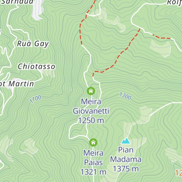 Map of Meira Giovanetti