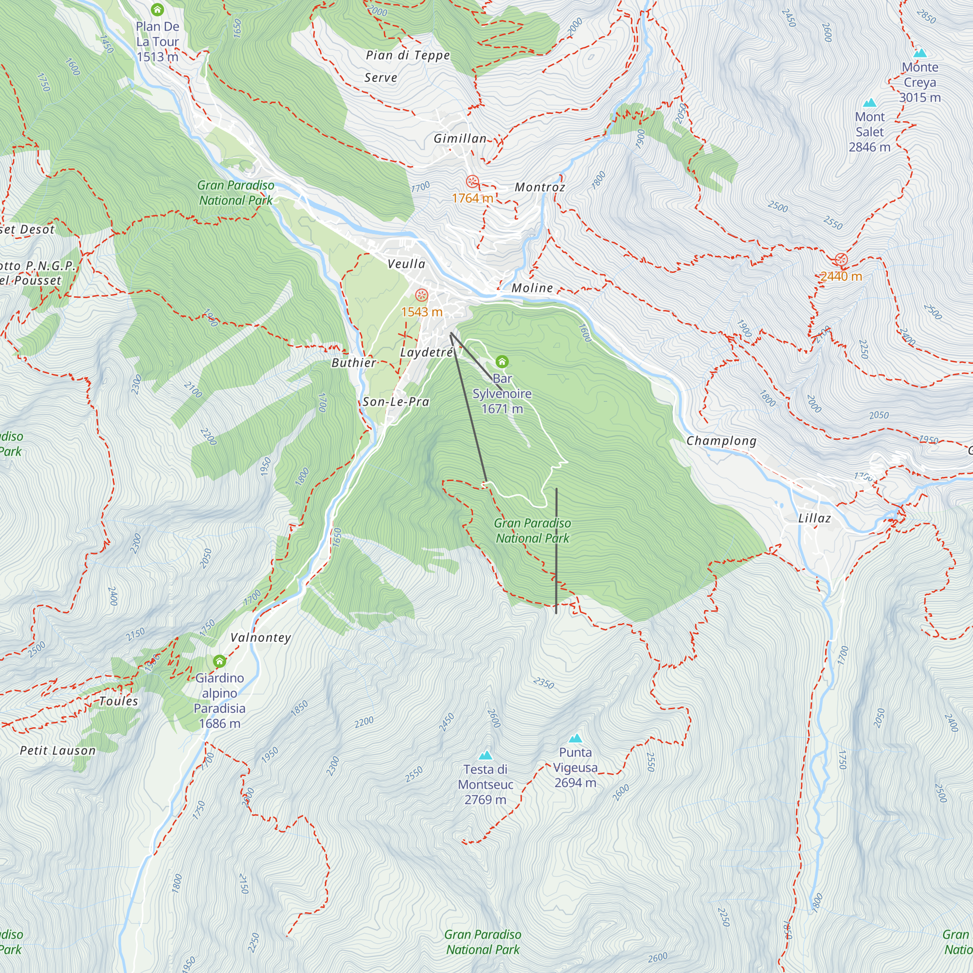 Bar Montseuc map