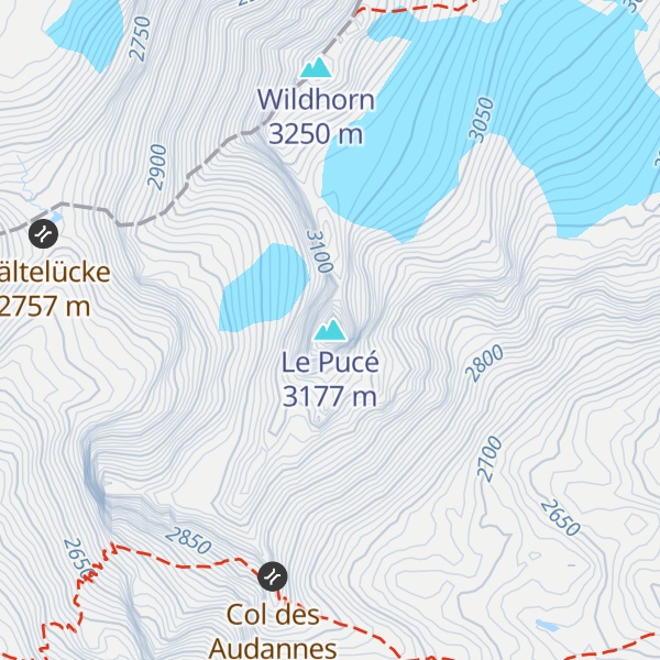 Map of Le Pucé