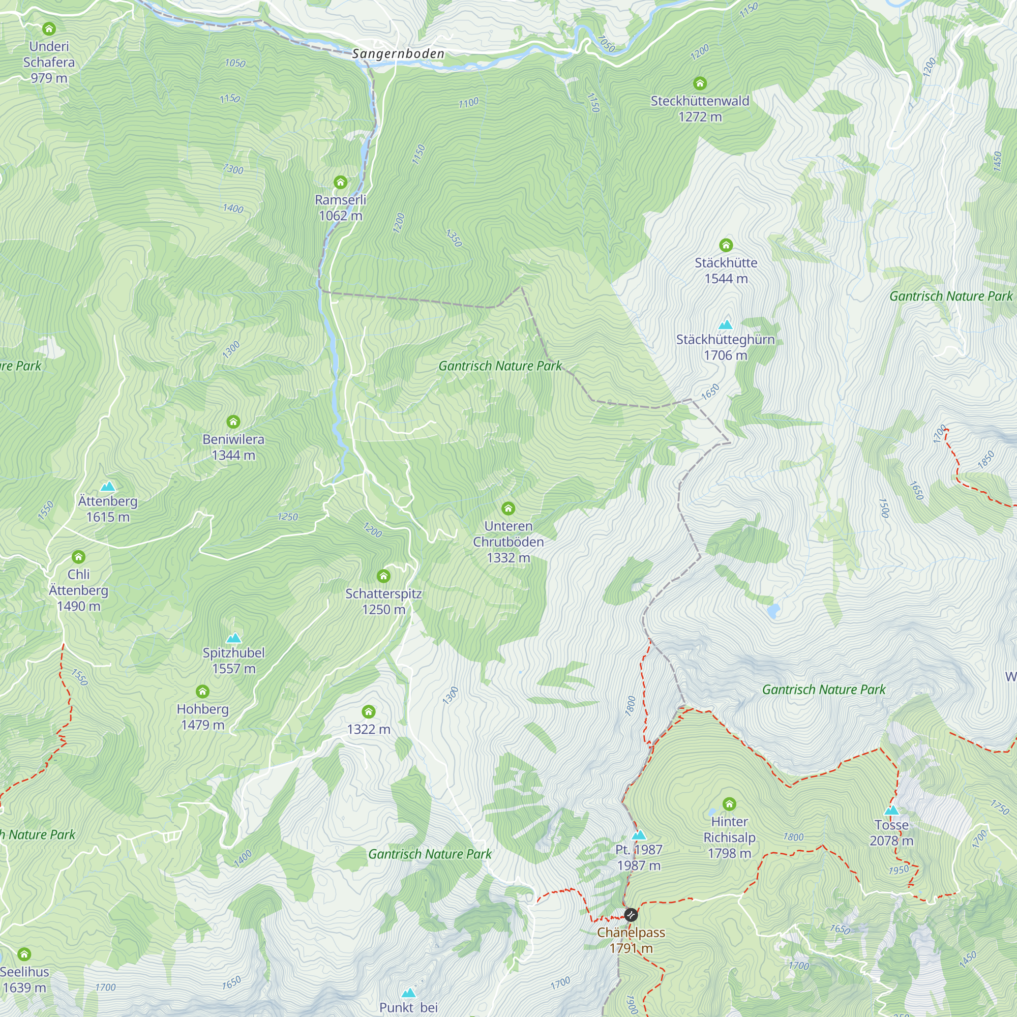 Unteren Chrutböden map