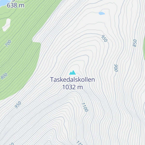 Map of Taskedalskollen