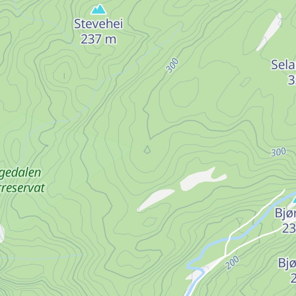 Map of Hestehoven