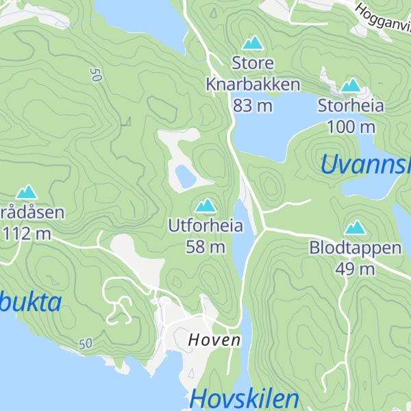 Map of Utforheia