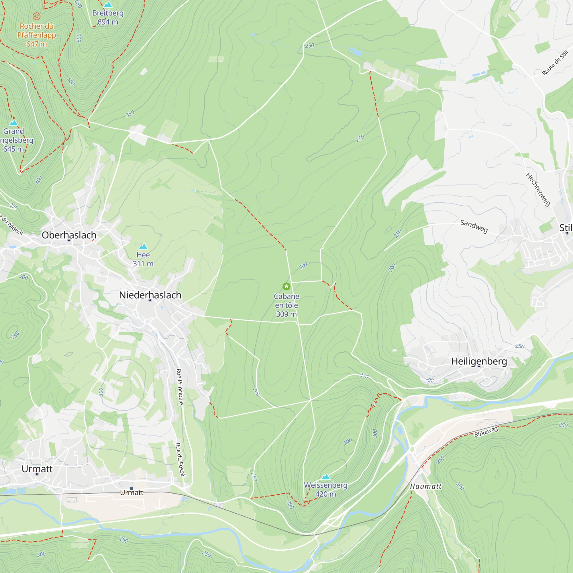 Cabane en tôle map