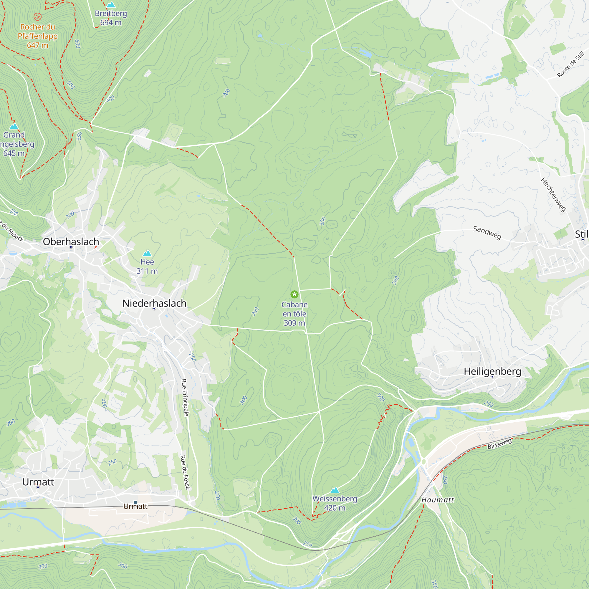 Cabane en tôle map