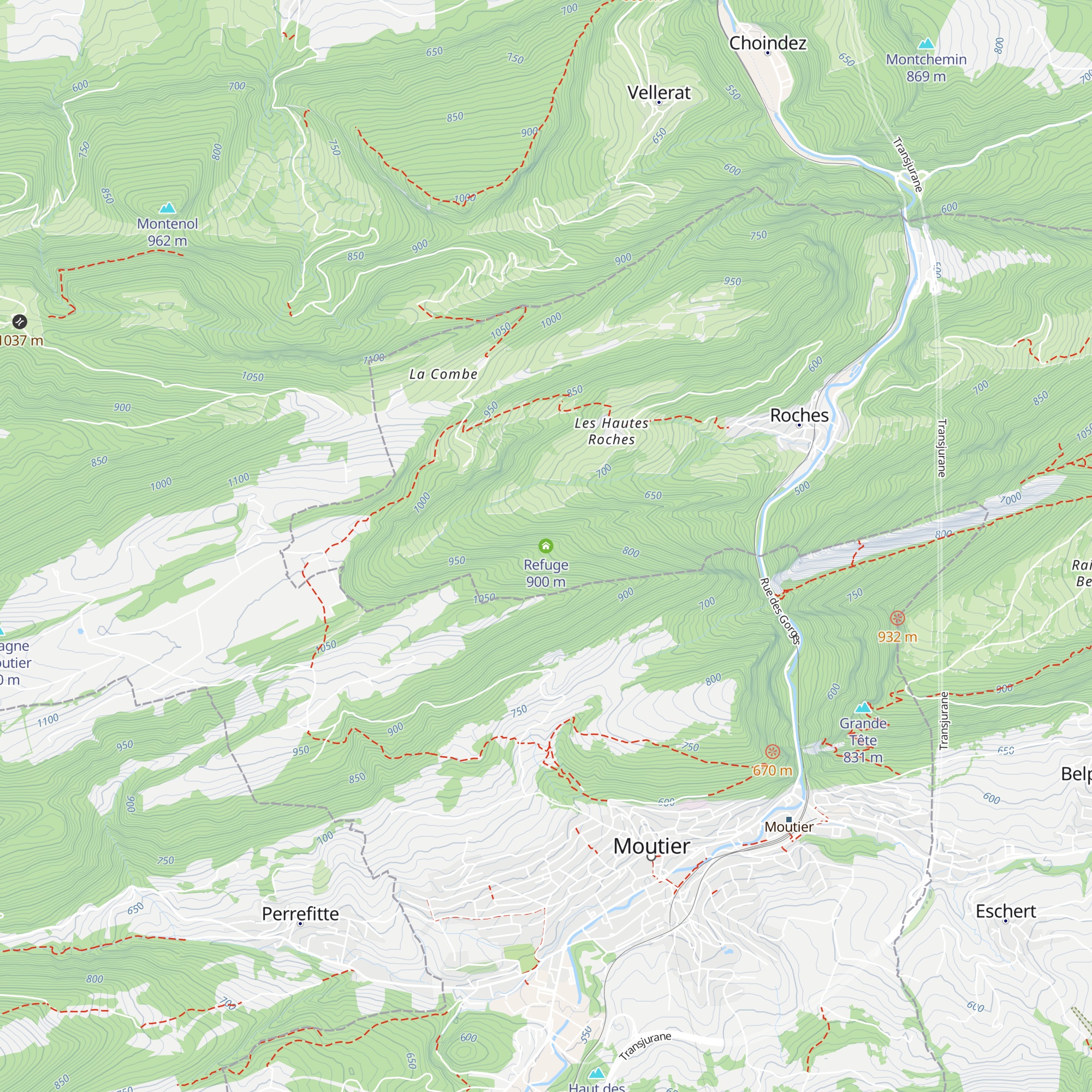 Refuge map