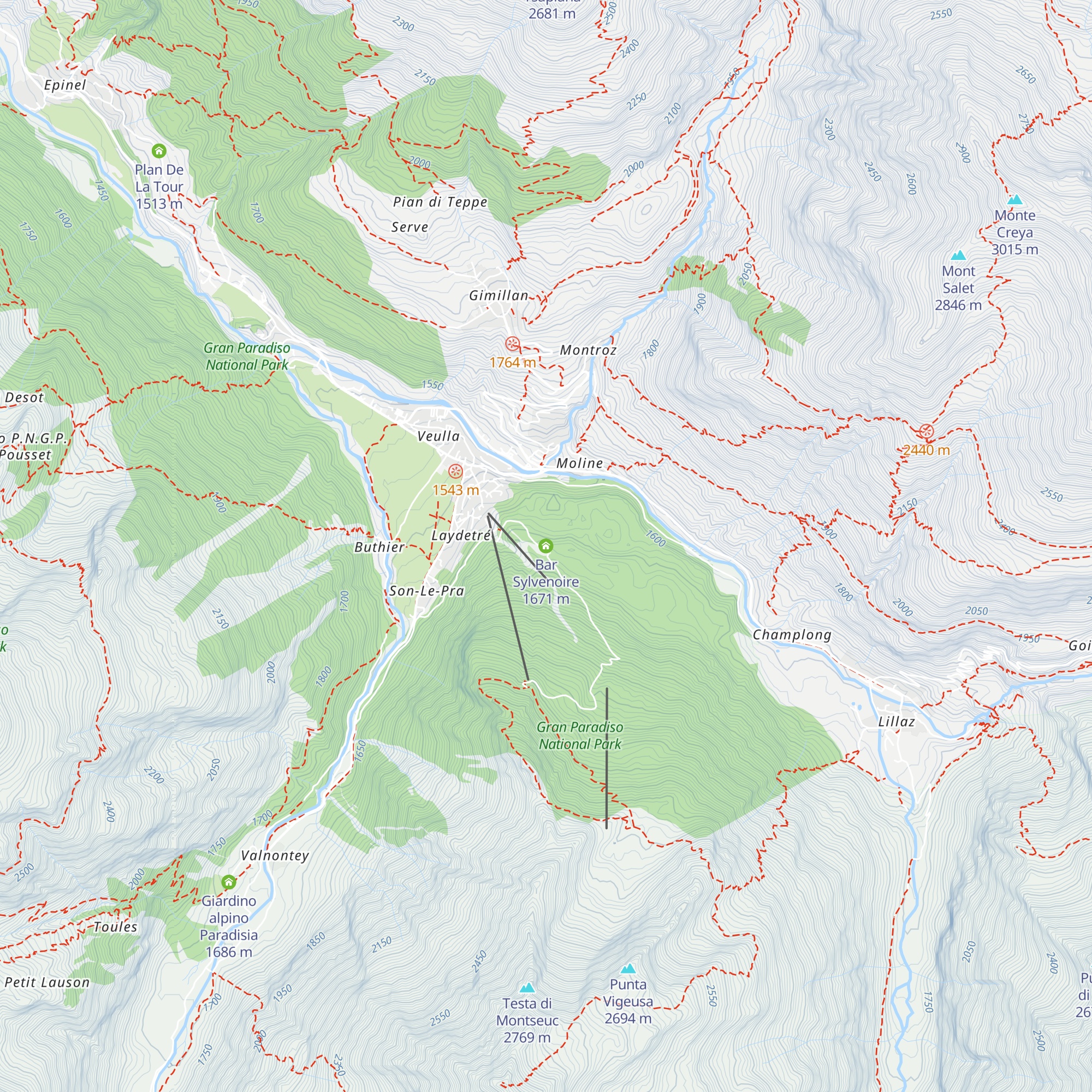 Bar Sylvenoire map