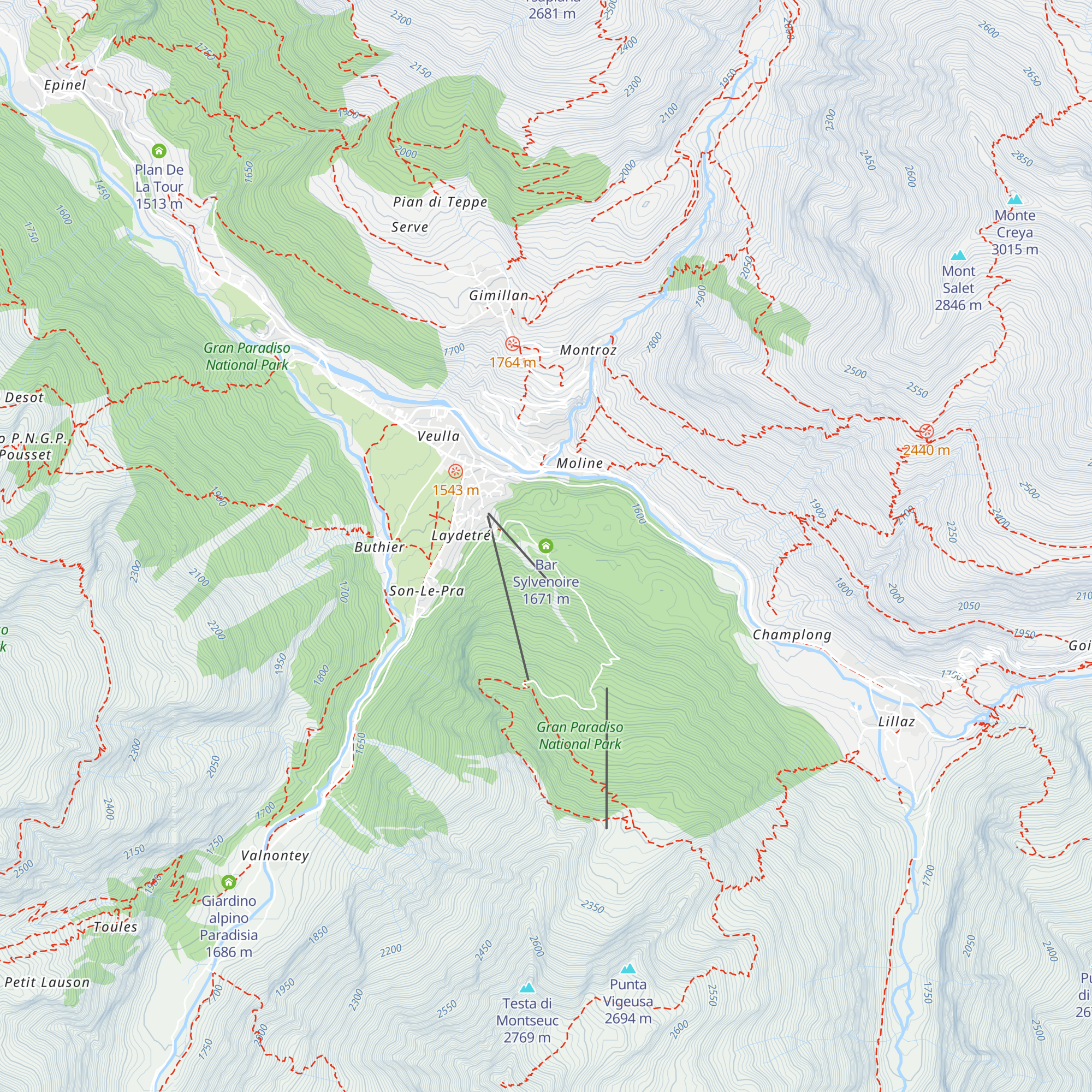 Bar Sylvenoire map