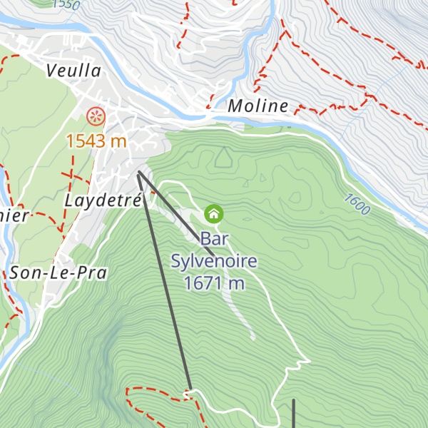 Map of Bar Sylvenoire