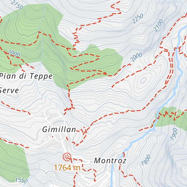 Map of Maien di Soupia