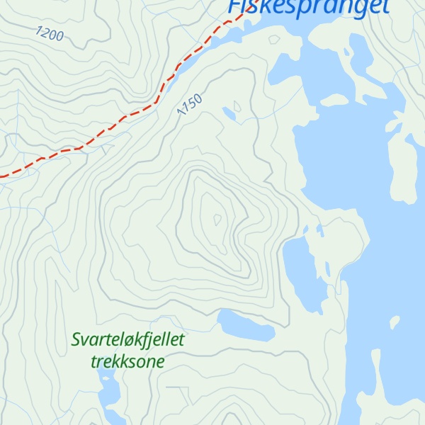 Map of Det høgste