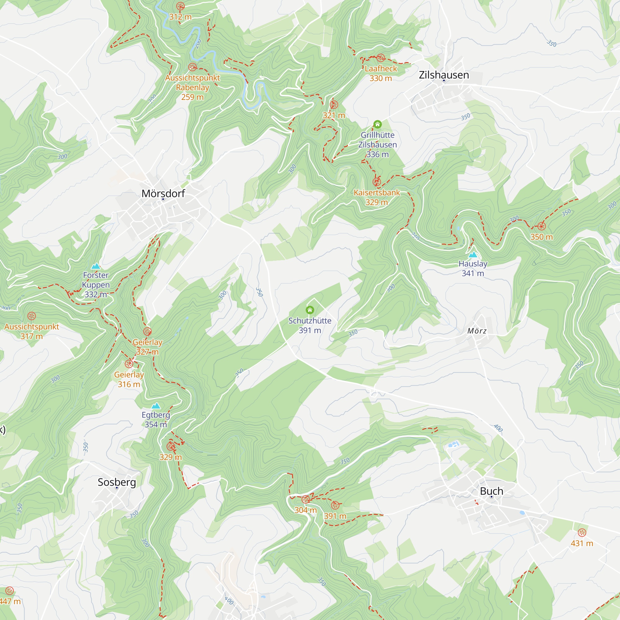 Schutzhütte map