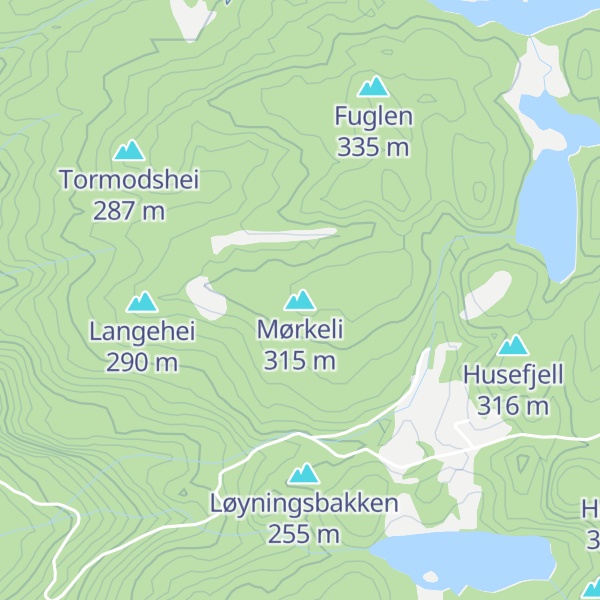 Map of Mørkeli
