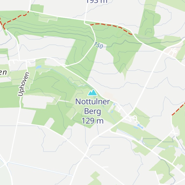 Map of Nottulner Berg