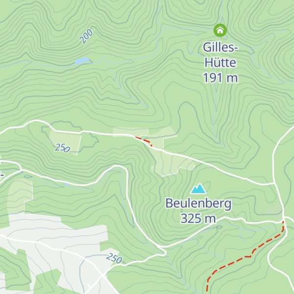 Map of Waldschulhütte
