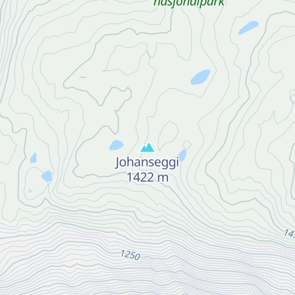 Map of Johanseggi