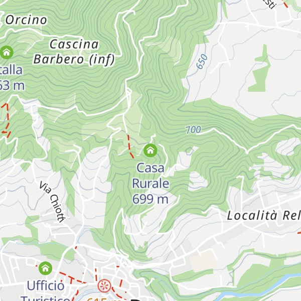 Map of Casa Rurale