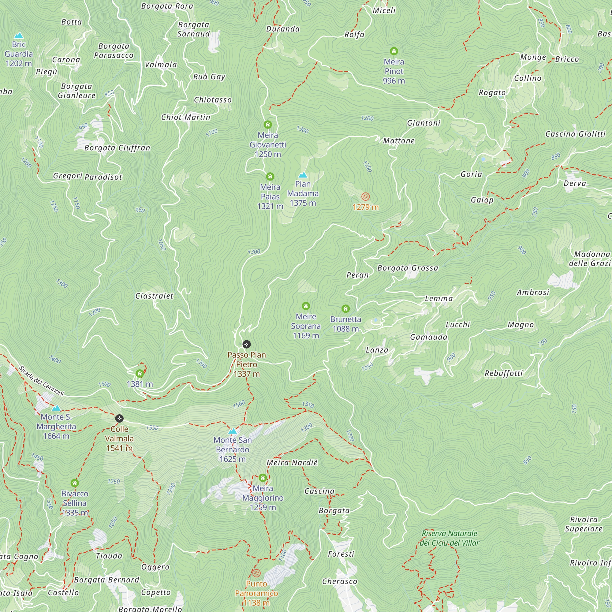 Meire Soprana map