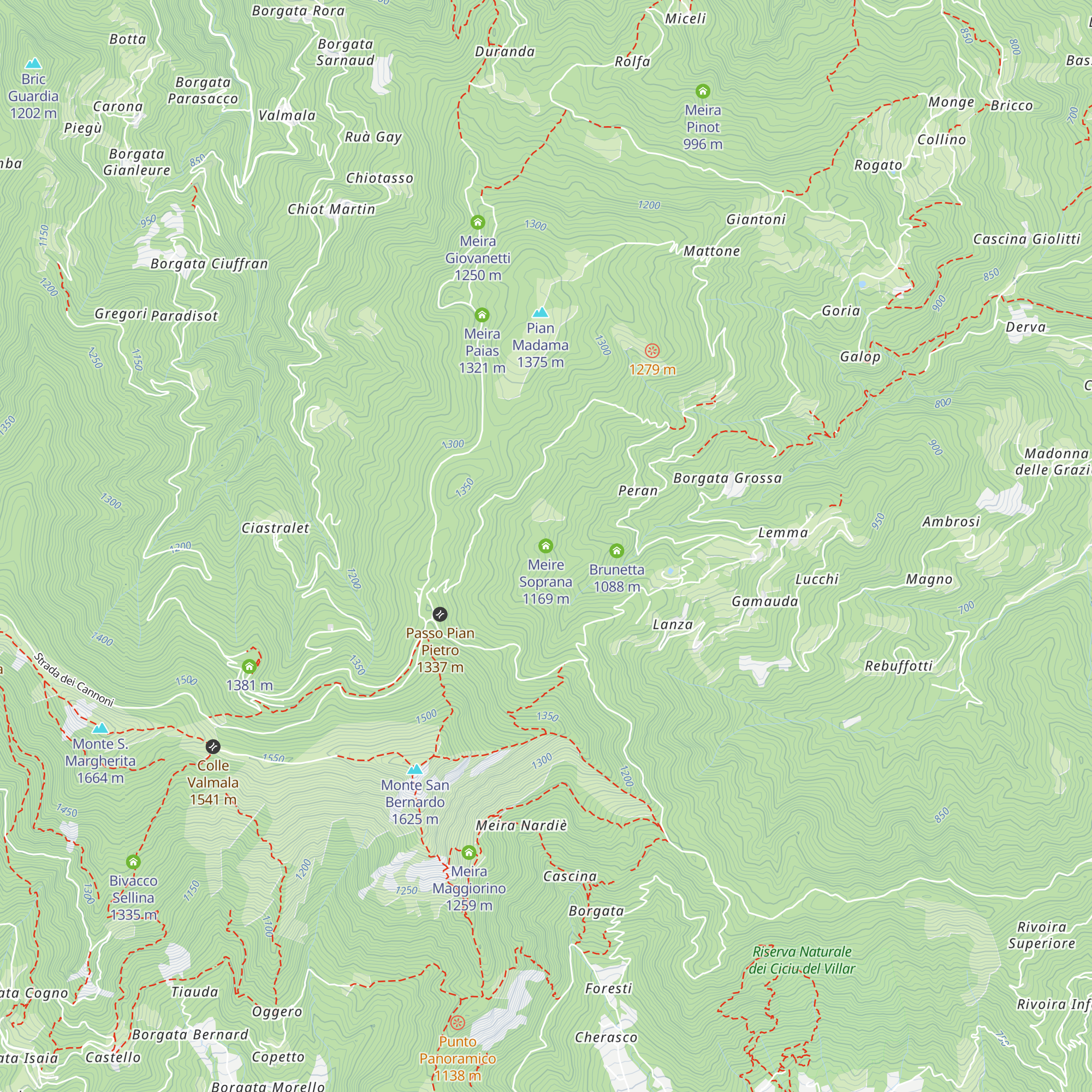 Meire Soprana map