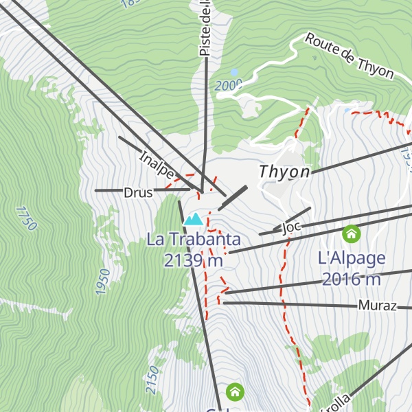 Map of La Combyre