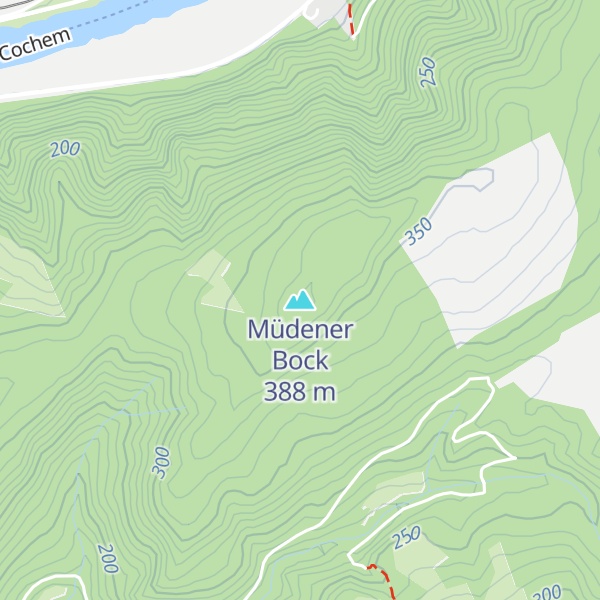 Map of Müdener Bock