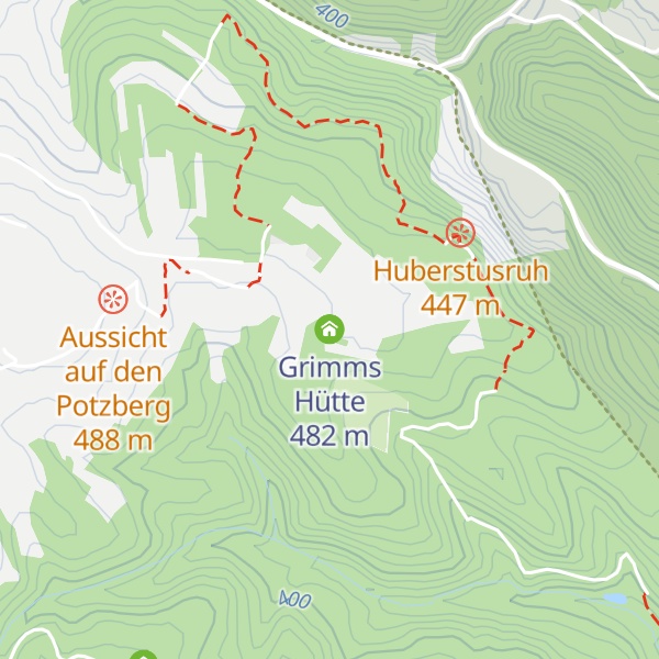 Map of Grimms Hütte