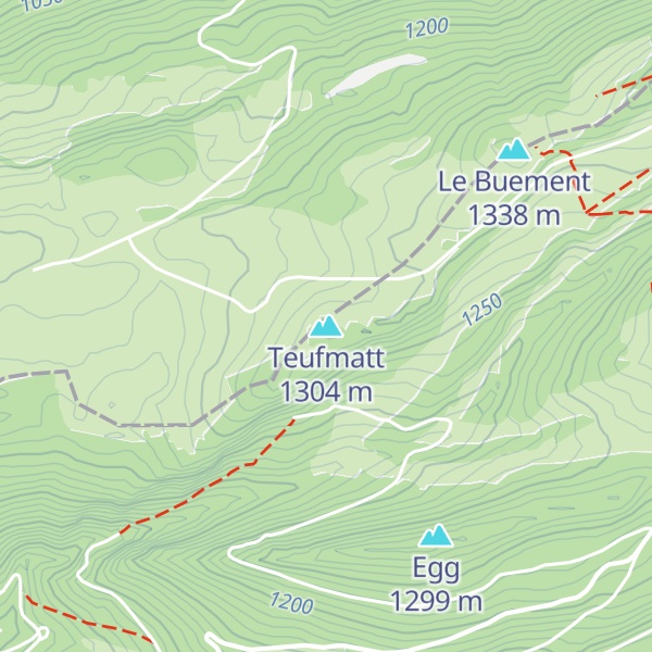 Map of Teufmatt
