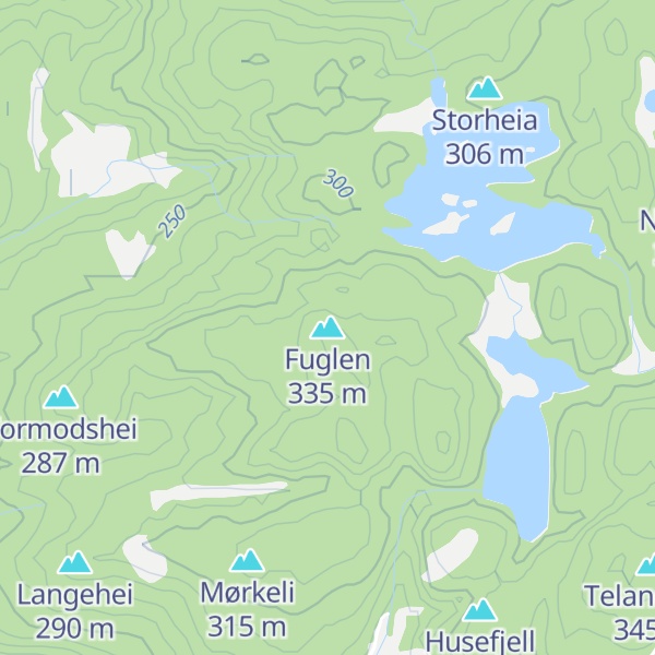 Map of Fuglen