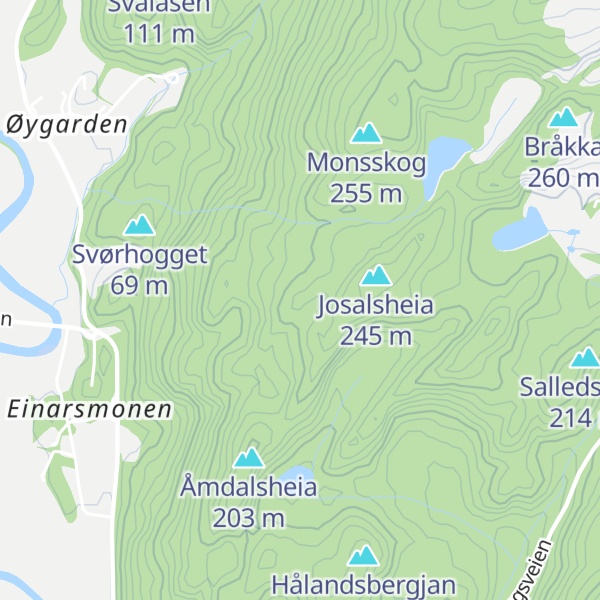 Map of Furufjellet