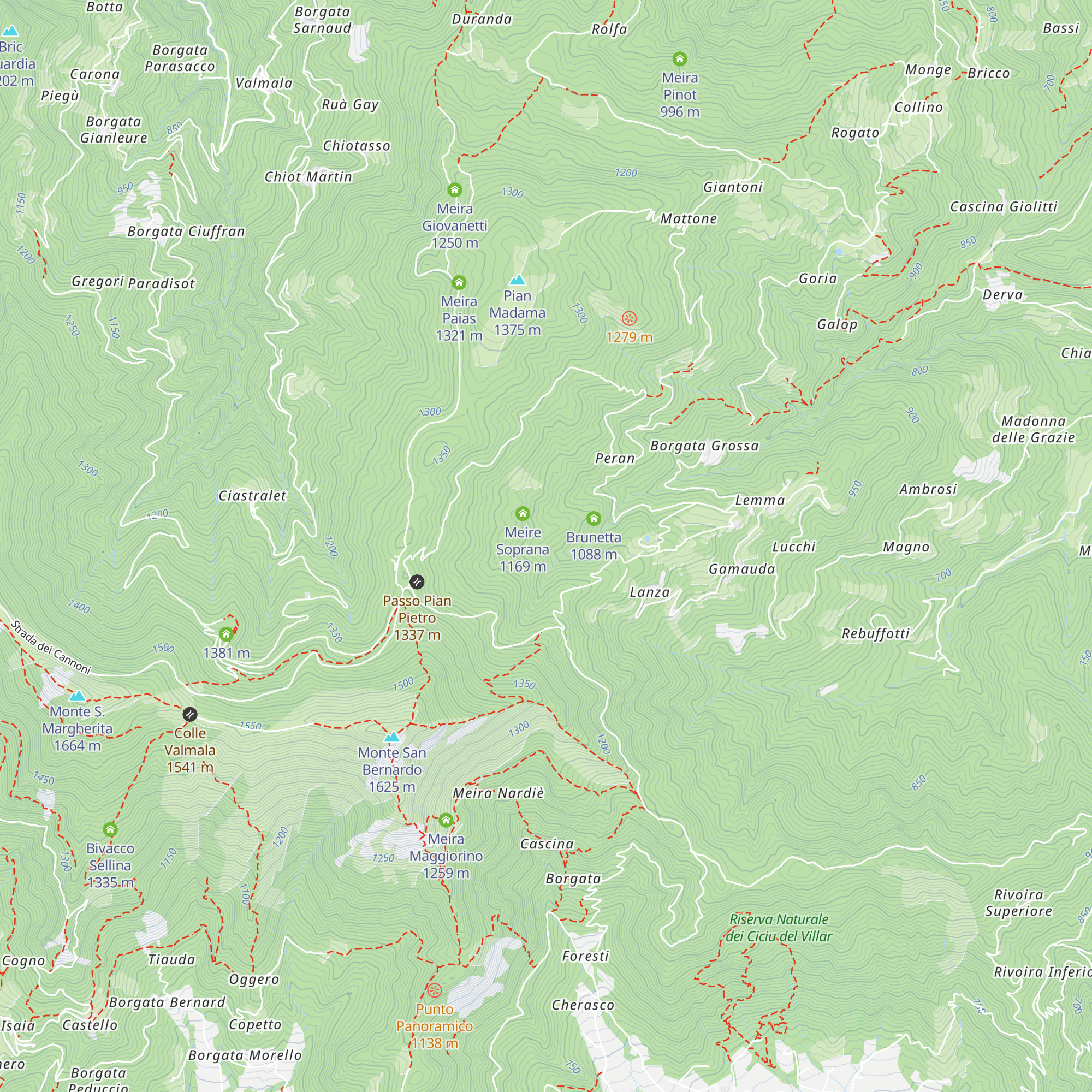 Meire Brunetta map