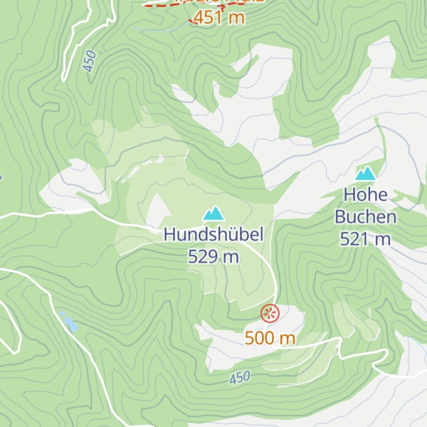 Map of Hundshübel