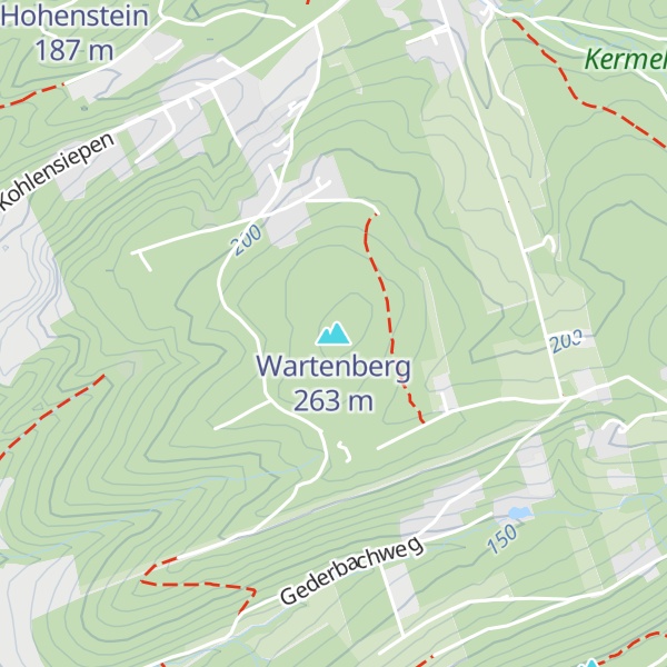 Map of Wartenberg