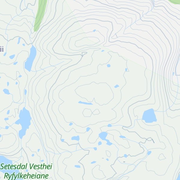 Map of Søtebekkheii
