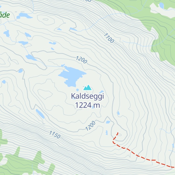 Map of Kaldseggi