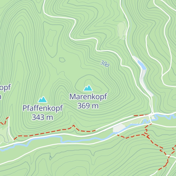 Map of Marenkopf