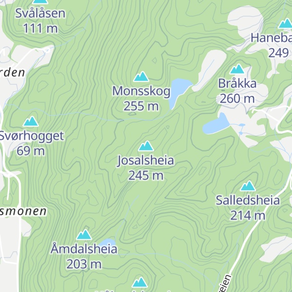 Map of Josalsheia