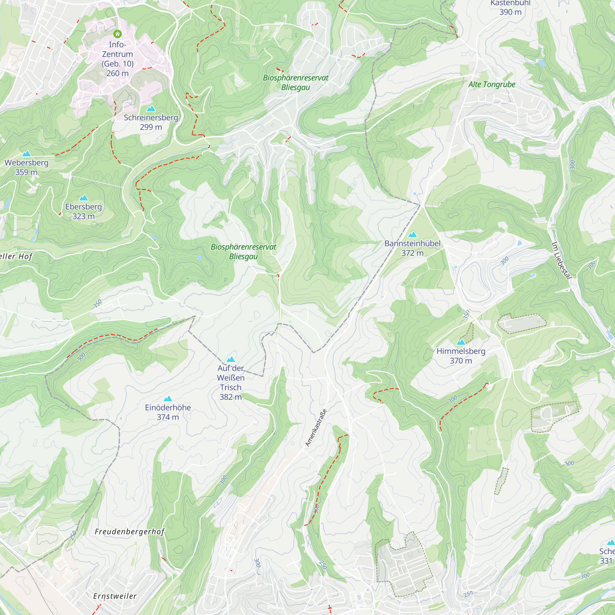 Ski- und Wanderhütte map