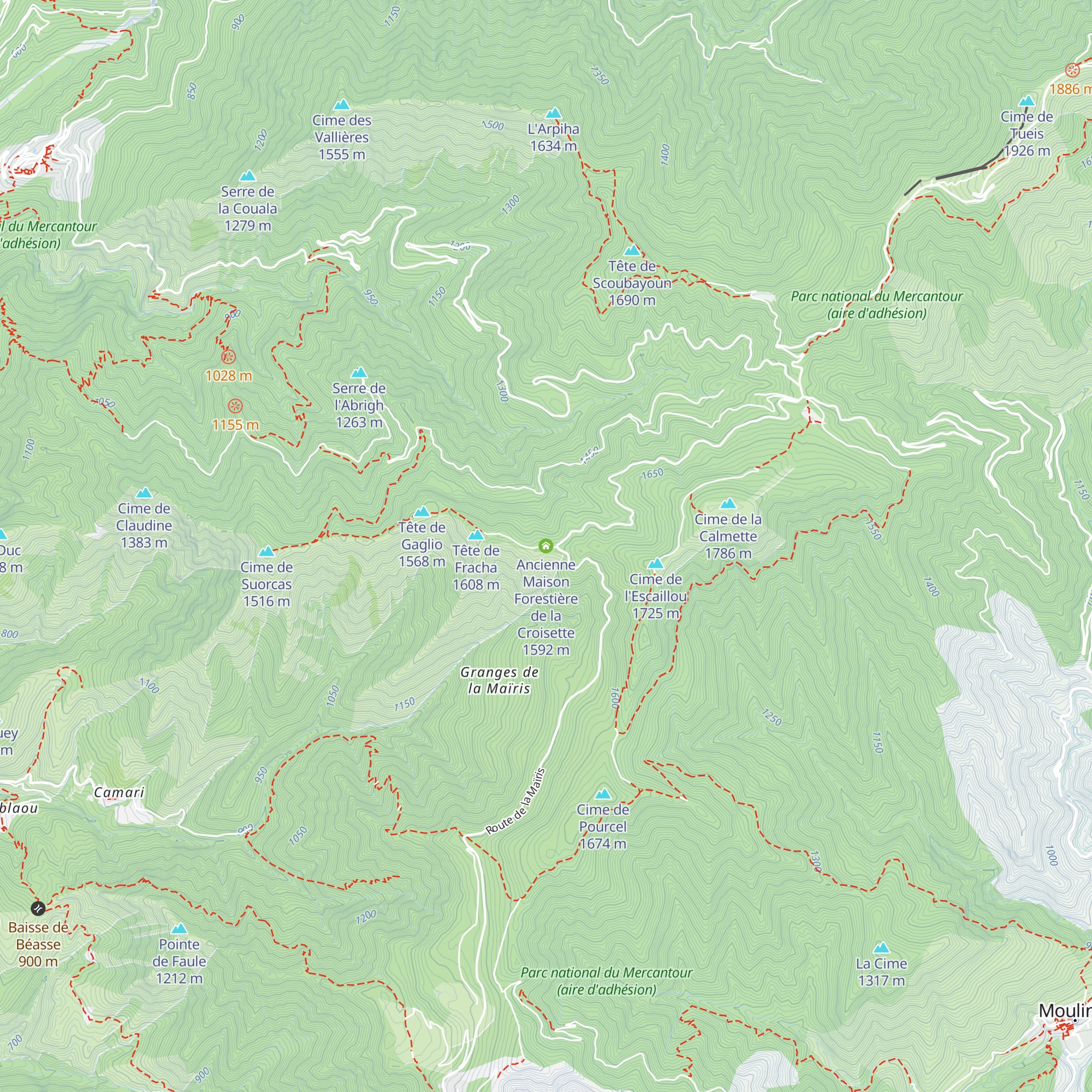 Ancienne Maison Forestière de la Croisette map