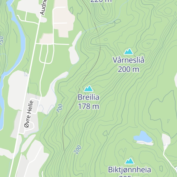 Map of Breilia