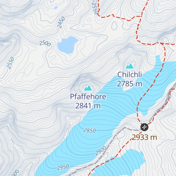 Map of Pfaffehore