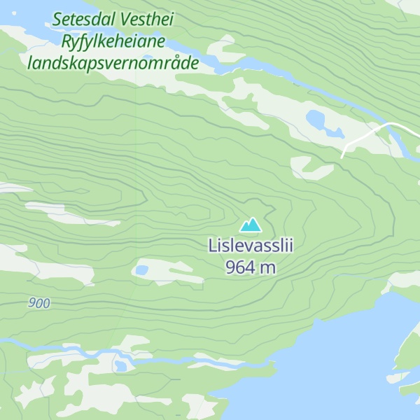 Map of Lislevassliane